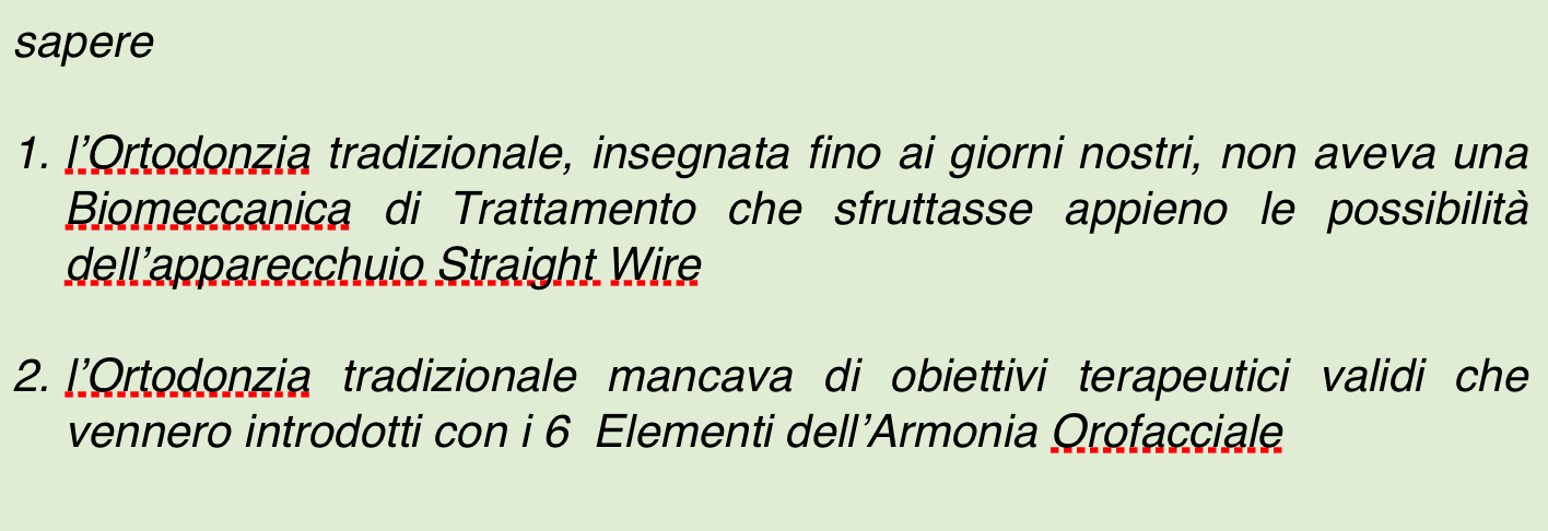 ortodonzia straight wire, Francesco Pedetta